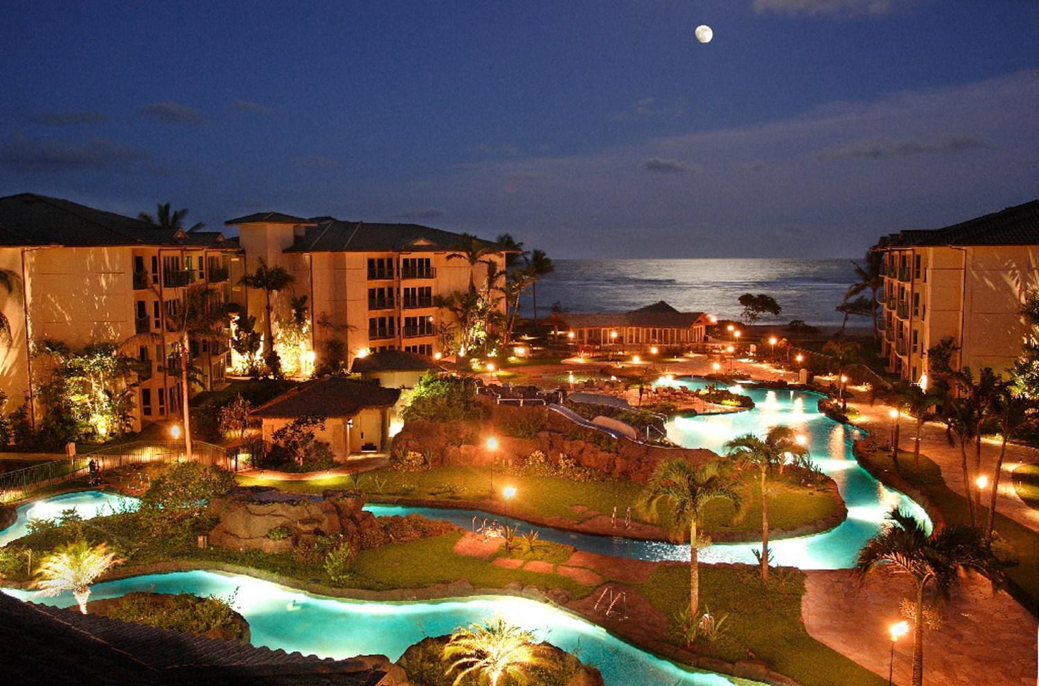 Waipouli Beach Resort Beautiful Luxury Ground Level Garden View Ac Pool! Kapa'a Exterior foto